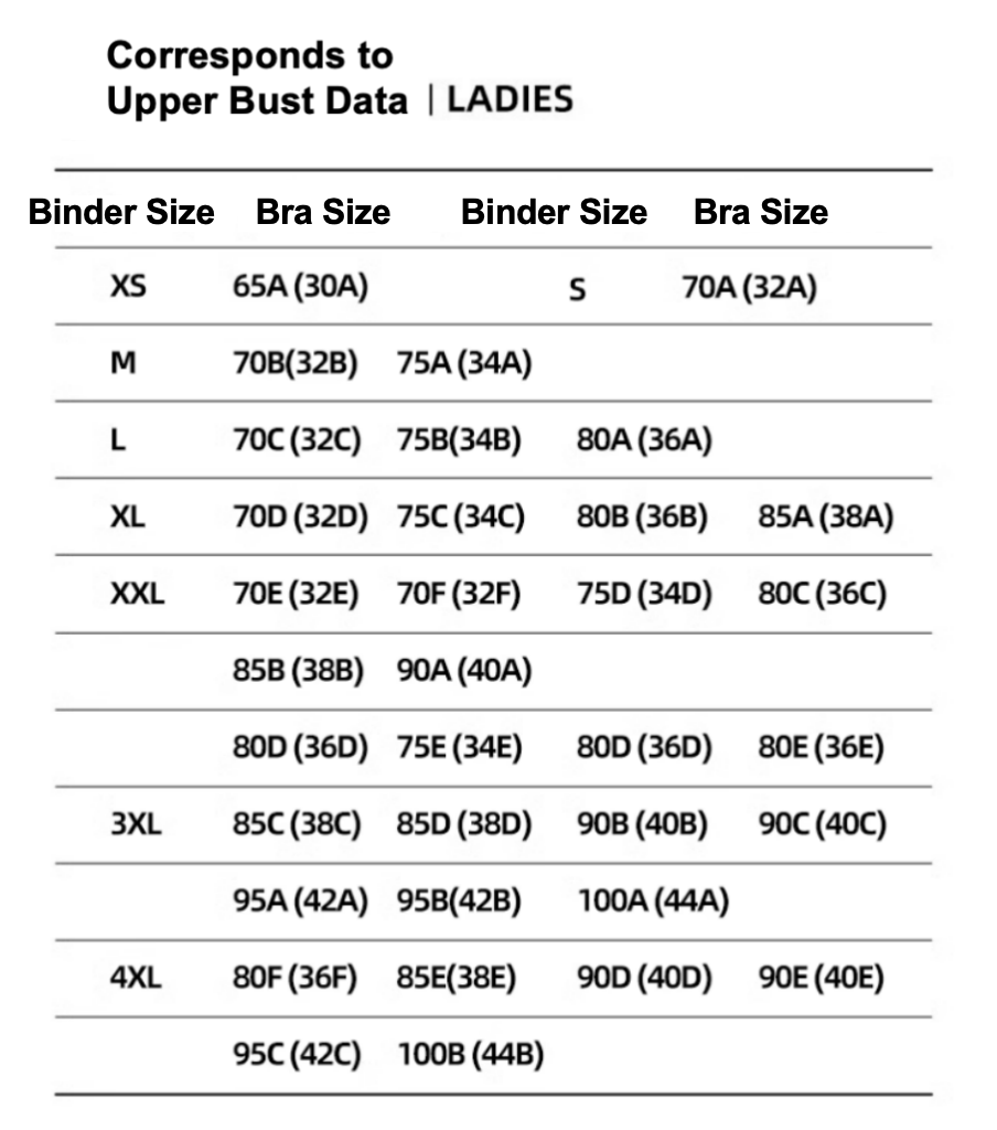 Rainbow Short Chest Binder